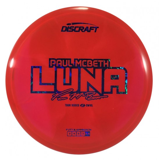 Z Swirly Luna - Paul McBeth '25, Discraft Disc Golf Putter